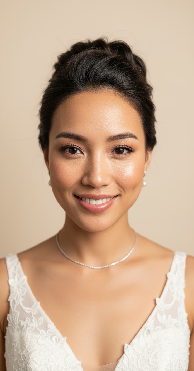 After Bridal High Updo